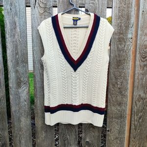 Rugby, size small, off-white